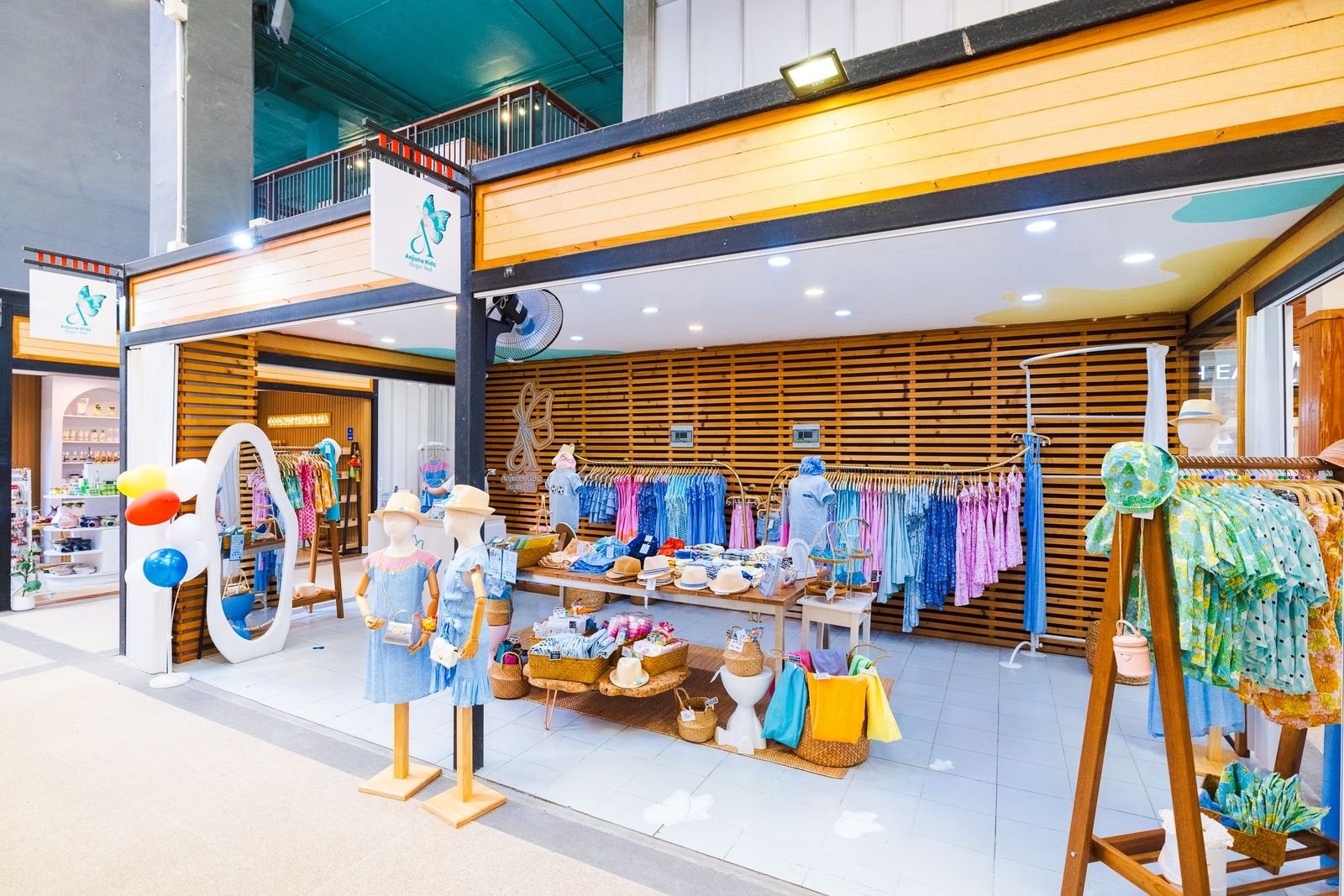 Our shop on the ground floor · Anjuna Kids